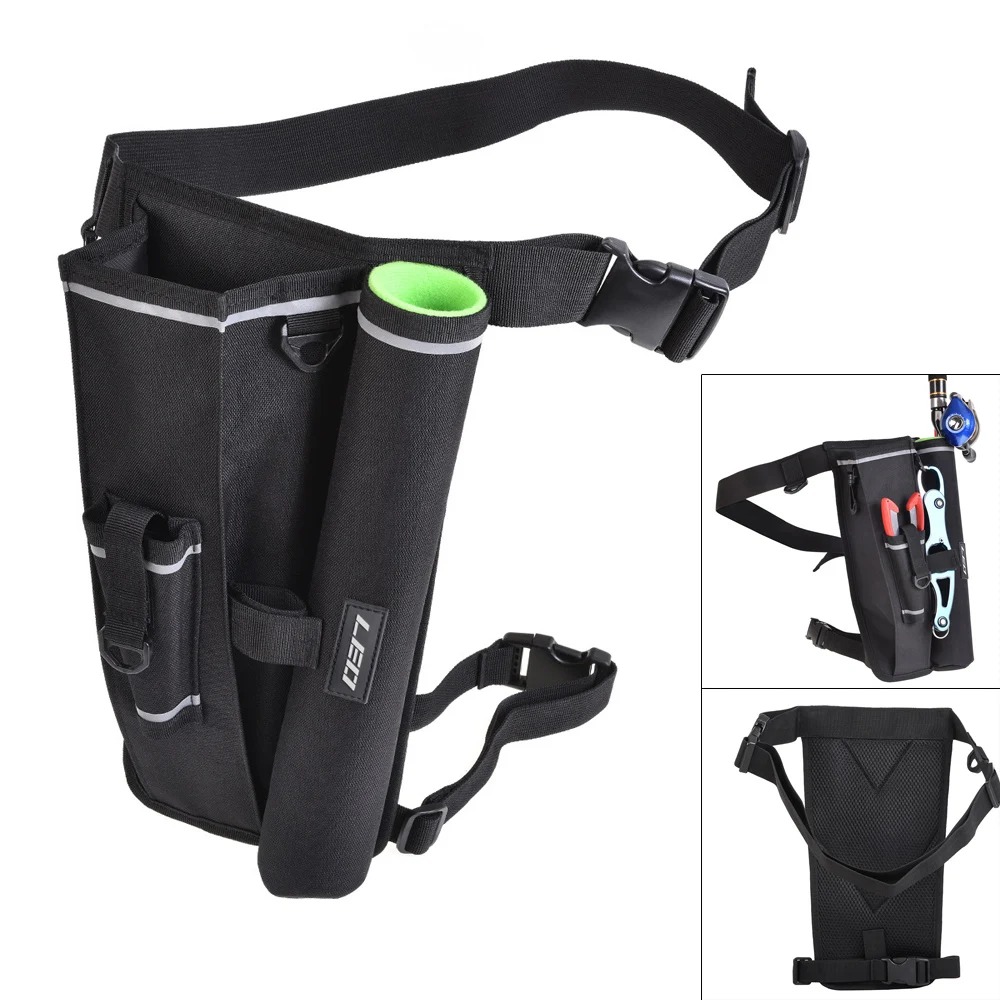 Black Outdoor Carp Fishing Rod Bag 600D Oxford Cloth Waist Drop Leg Pack Fishing Tackle Accessaries Storage Bag
Black Outdoor Carp Fishing Rod Bag 600D Oxford Cloth Waist Drop Leg Pack Fishing Tackle Accessaries Storage Bag
