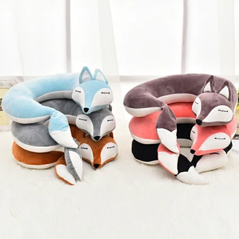 Comfortable U Shaped Neck Pillow Multi-Color Cartoon Fox Travel Pillow Neck Car Headrest Dolls Soft Cushion Home Textile
Comfortable U Shaped Neck Pillow Multi-Color Cartoon Fox Travel Pillow Neck Car Headrest Dolls Soft Cushion Home Textile