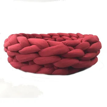Handmade Knit Cat Beds Mats Warm Soft Small Dogs Kennel Puppy Kitten Cave Basket Sleeping Bag Detachable DIY Pet House
Handmade Knit Cat Beds Mats Warm Soft Small Dogs Kennel Puppy Kitten Cave Basket Sleeping Bag Detachable DIY Pet House