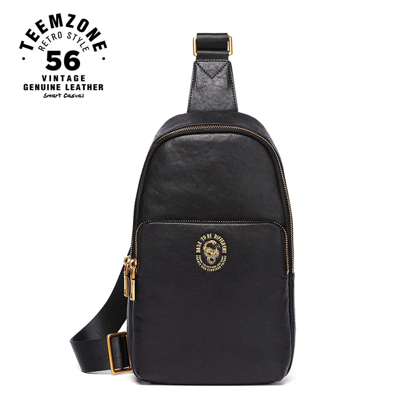 teemzone Golden Snake Series New Men's Waist Chest Bag Satchel Genuine Cowhide Leather Chest Bag For Men Rugged Portfolio T8003
teemzone Golden Snake Series New Men's Waist Chest Bag Satchel Genuine Cowhide Leather Chest Bag For Men Rugged Portfolio T8003