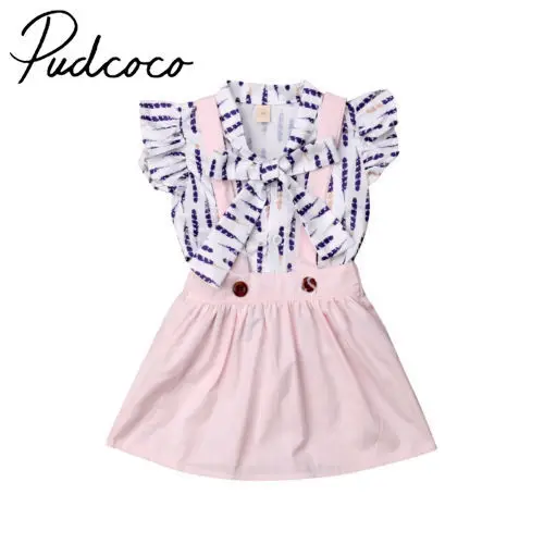 Adorable Toddler Baby Girl Ruffle Blouse Tops Suspender Strap Skirt Dress Outfit Kids Clothes Set 3M-4Y
Adorable Toddler Baby Girl Ruffle Blouse Tops Suspender Strap Skirt Dress Outfit Kids Clothes Set 3M-4Y
