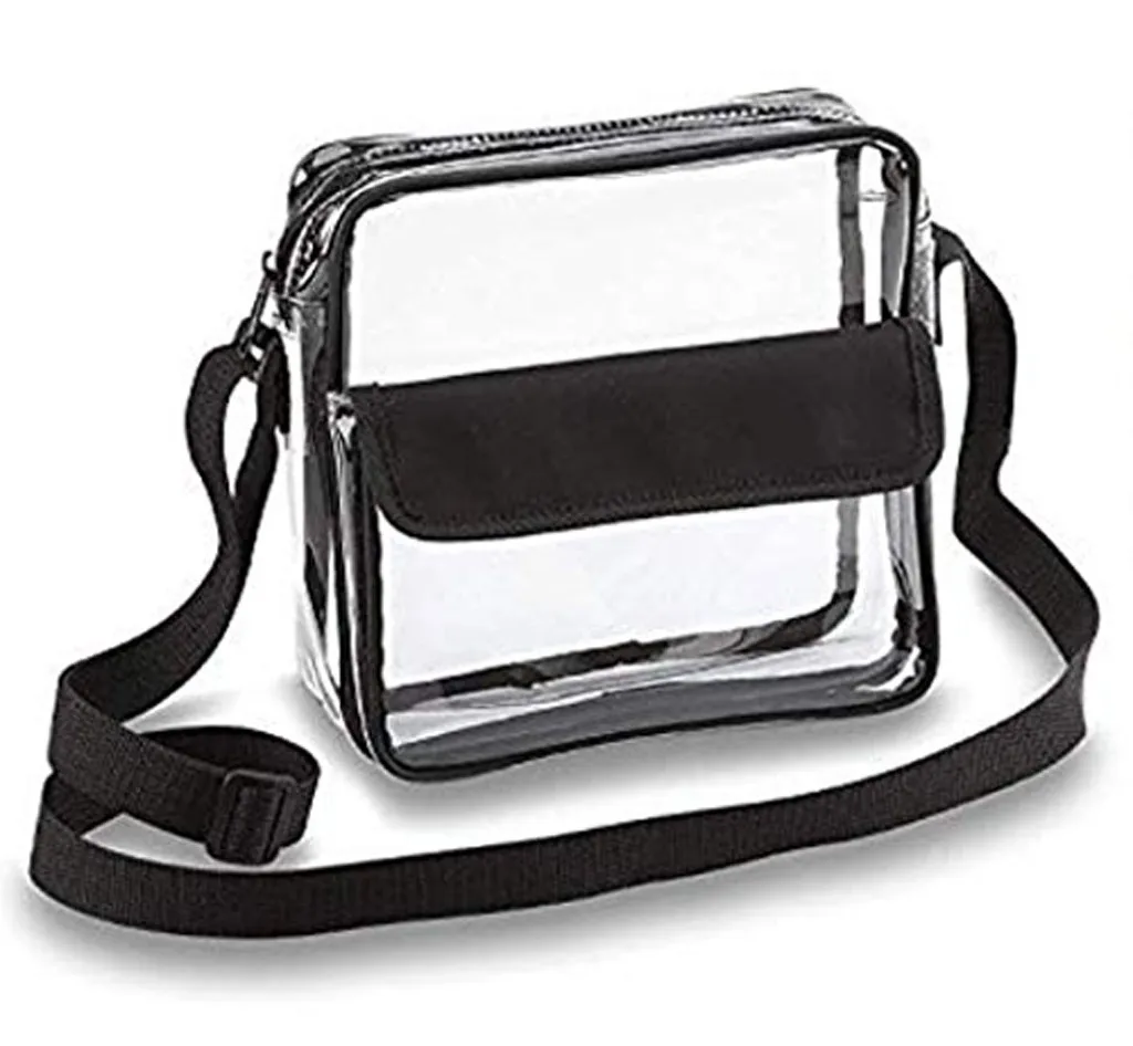 Causual PVC Transparent Clear Woman Crossbody Bags Shoulder Bag Handbag Jelly Small Phone Bags with Card Holder Wide Flap#H15
Causual PVC Transparent Clear Woman Crossbody Bags Shoulder Bag Handbag Jelly Small Phone Bags with Card Holder Wide Flap#H15