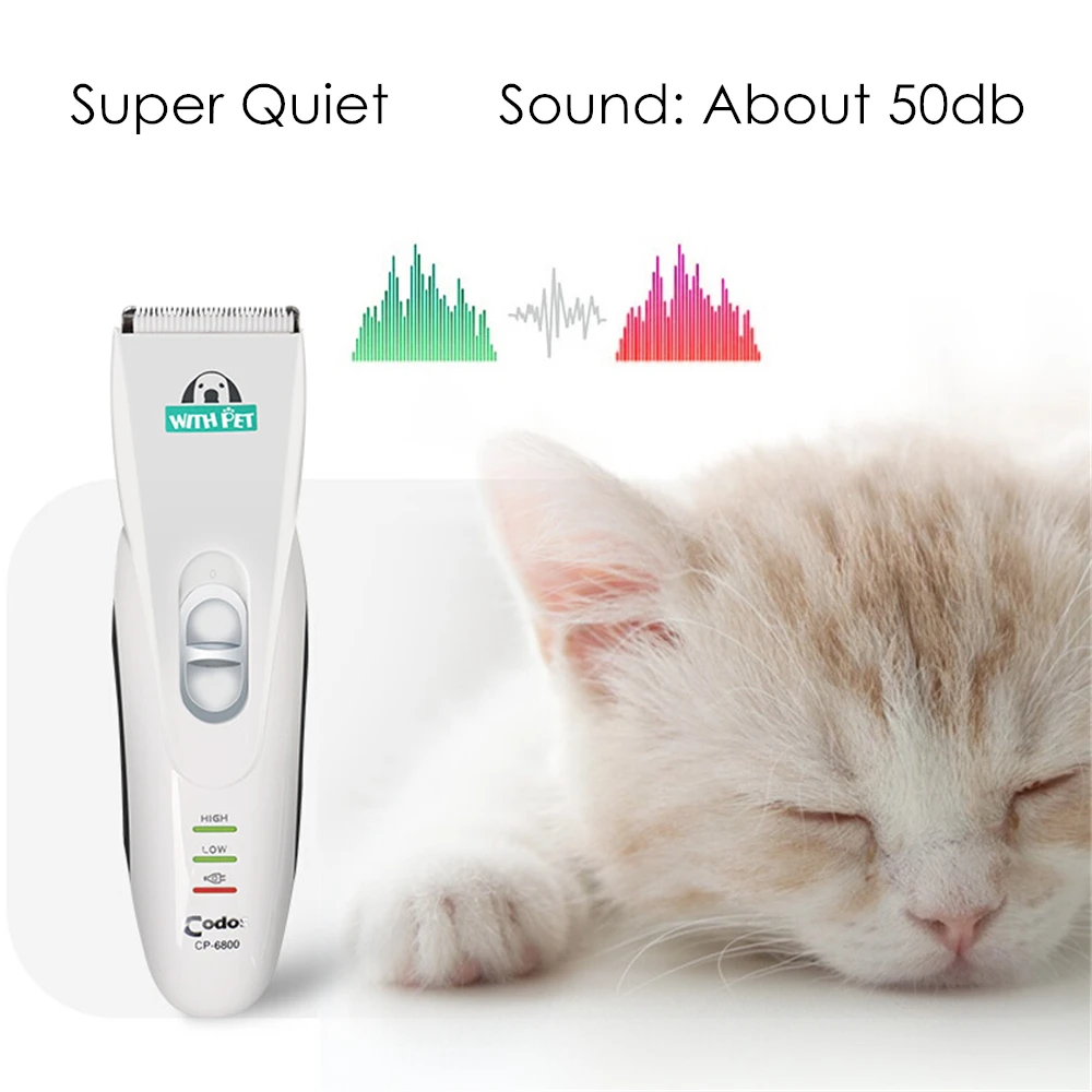 Codos CP6800 Professional Electric Pet Hair Clipper Trimmer Cat Dog Rechargeable Pet Grooming Clipper Shaver Set Haircut Machine
Codos CP6800 Professional Electric Pet Hair Clipper Trimmer Cat Dog Rechargeable Pet Grooming Clipper Shaver Set Haircut Machine