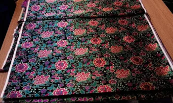 chinese silk brocade fabric cheongsam cushion qipao black back with lake blue leaf and plum red peony pattern new design
chinese silk brocade fabric cheongsam cushion qipao black back with lake blue leaf and plum red peony pattern new design