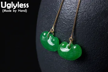 Uglyless Real 925 Sterling Silver Long Ear Lines for Women Luxury Natural Emerald Earrings Abstract Heart Ethnic Brincos Jewelry
Uglyless Real 925 Sterling Silver Long Ear Lines for Women Luxury Natural Emerald Earrings Abstract Heart Ethnic Brincos Jewelry