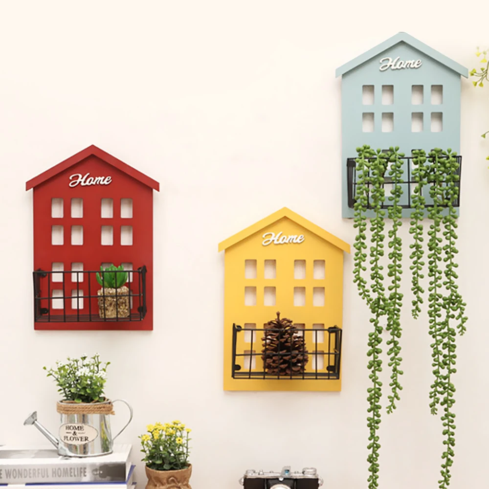 1PCs Wall Hanging Storage Basket House Shaped Wall Mount Sundries Holder For Garden Bedroom Entryway Decorative Storage Rack
1PCs Wall Hanging Storage Basket House Shaped Wall Mount Sundries Holder For Garden Bedroom Entryway Decorative Storage Rack