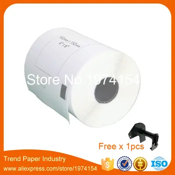 3 Refill Rolls Generic DK-11241 Label Diameter 102mm*152mm 200Pcs Compatible for Brother Label Printer White Paper DK-1241
3 Refill Rolls Generic DK-11241 Label Diameter 102mm*152mm 200Pcs Compatible for Brother Label Printer White Paper DK-1241