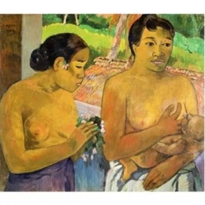 The Offering 1902 Poster Print by Paul Gauguin (24 x 18)