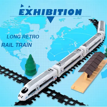Simulating Electric High-speed Railway Train Diecasts Toy Vehicles Retro Trains Track Model Educational Toys For Boys 1718
Simulating Electric High-speed Railway Train Diecasts Toy Vehicles Retro Trains Track Model Educational Toys For Boys 1718