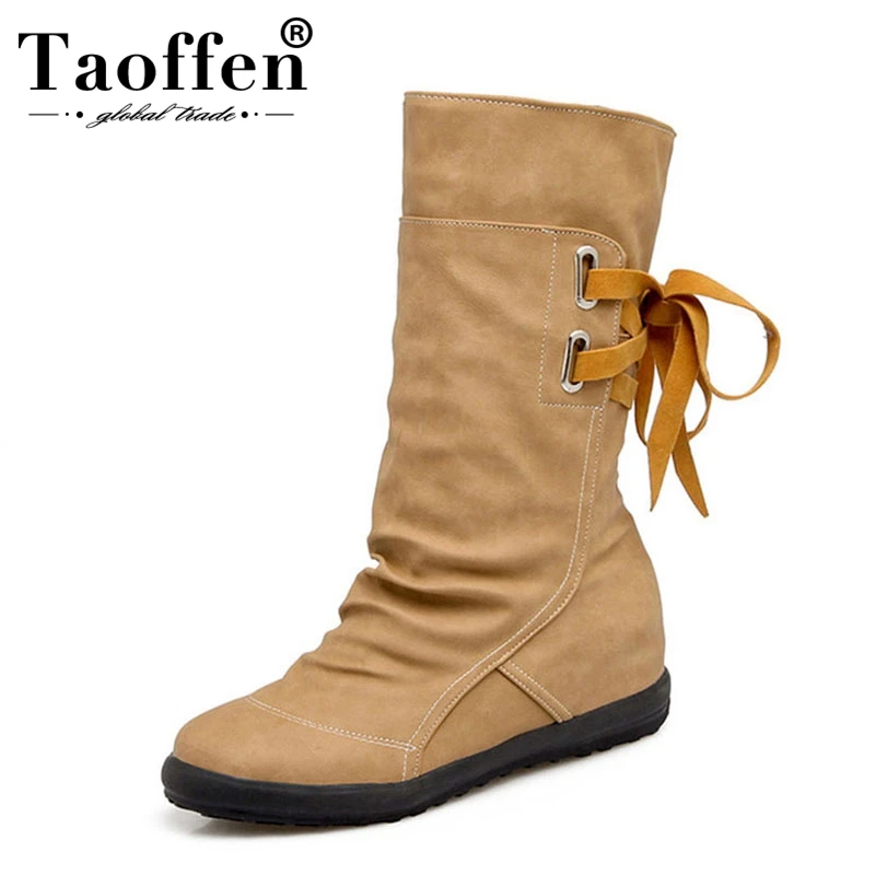 TAOFFEN Plus Size 34-44 Women's Boots Winter Fur Warm Shoes Woman Bowtie For Women Half Short Boots Fashion Ladies Footwear
TAOFFEN Plus Size 34-44 Women's Boots Winter Fur Warm Shoes Woman Bowtie For Women Half Short Boots Fashion Ladies Footwear