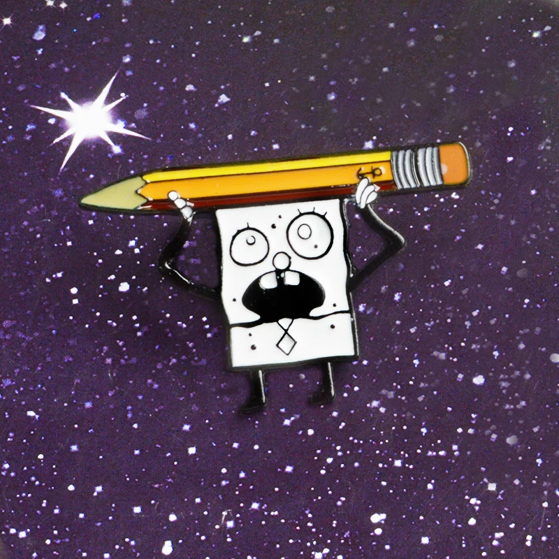 Black And White Dark Halloween restrictions Skull Bob Sketchy Pencil Cartoon Enamel Lapel Pin Brooches For Accessories
Black And White Dark Halloween restrictions Skull Bob Sketchy Pencil Cartoon Enamel Lapel Pin Brooches For Accessories