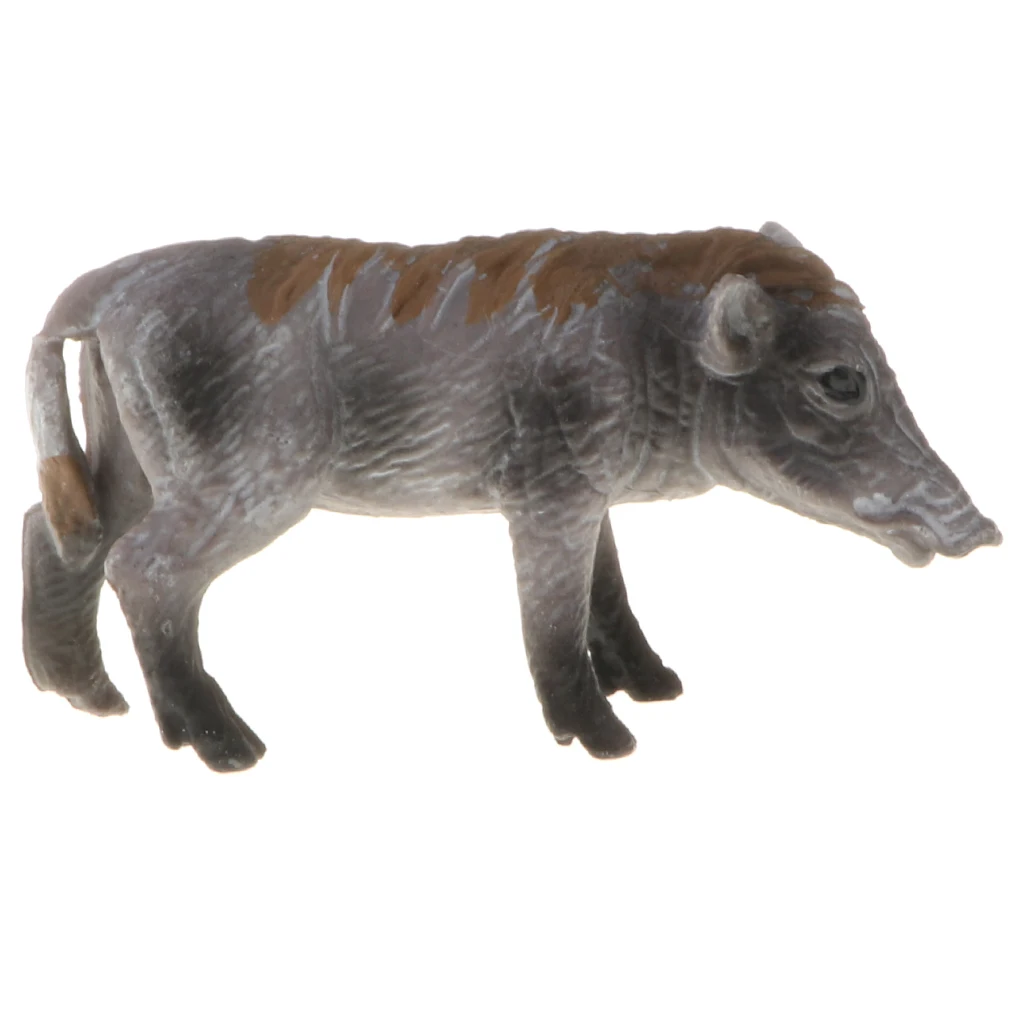 Plastic Realistic Wildlife Jungle Forest Animals Boar Action Figure Toys Playset, Eduactional Toys For Kids Toddler Collectibles