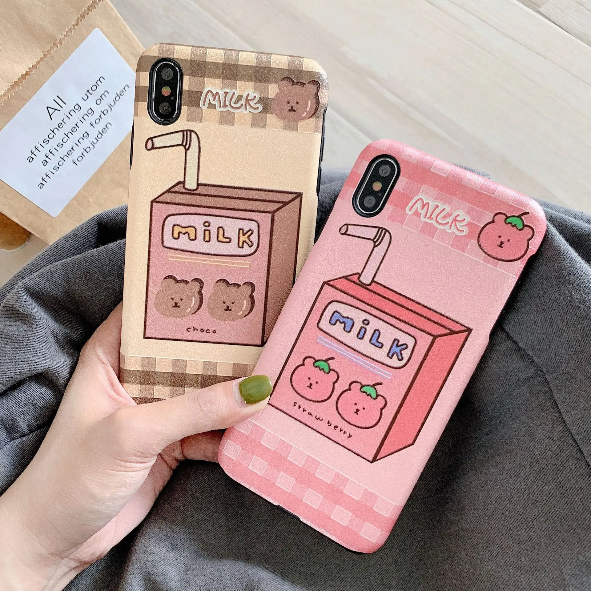 Strawberry Milk Girl Phone Case for iPhone XS Max XR Capa Cute Soft Silicone TPU Back Cover for iPhone X 8 7 6S 6 Plus Coque
Strawberry Milk Girl Phone Case for iPhone XS Max XR Capa Cute Soft Silicone TPU Back Cover for iPhone X 8 7 6S 6 Plus Coque
