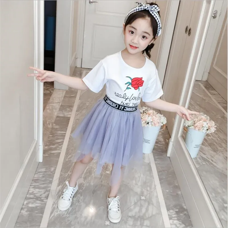 Seekcloud children's clothing wholesale girls summer 2019 new Korean children's princess dress Western fashion 2pcs Set
Seekcloud children's clothing wholesale girls summer 2019 new Korean children's princess dress Western fashion 2pcs Set