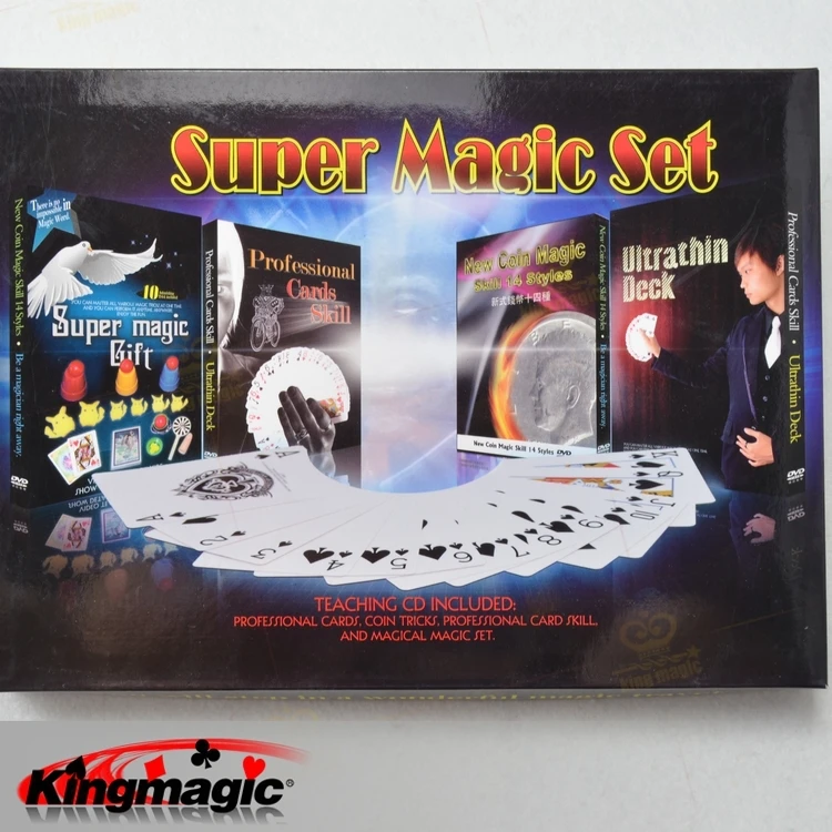 Li GuanZhi Coin Set Super Magic Set 2 gifts Kingmagic coin set high quality magic props 20 variety
Li GuanZhi Coin Set Super Magic Set 2 gifts Kingmagic coin set high quality magic props 20 variety