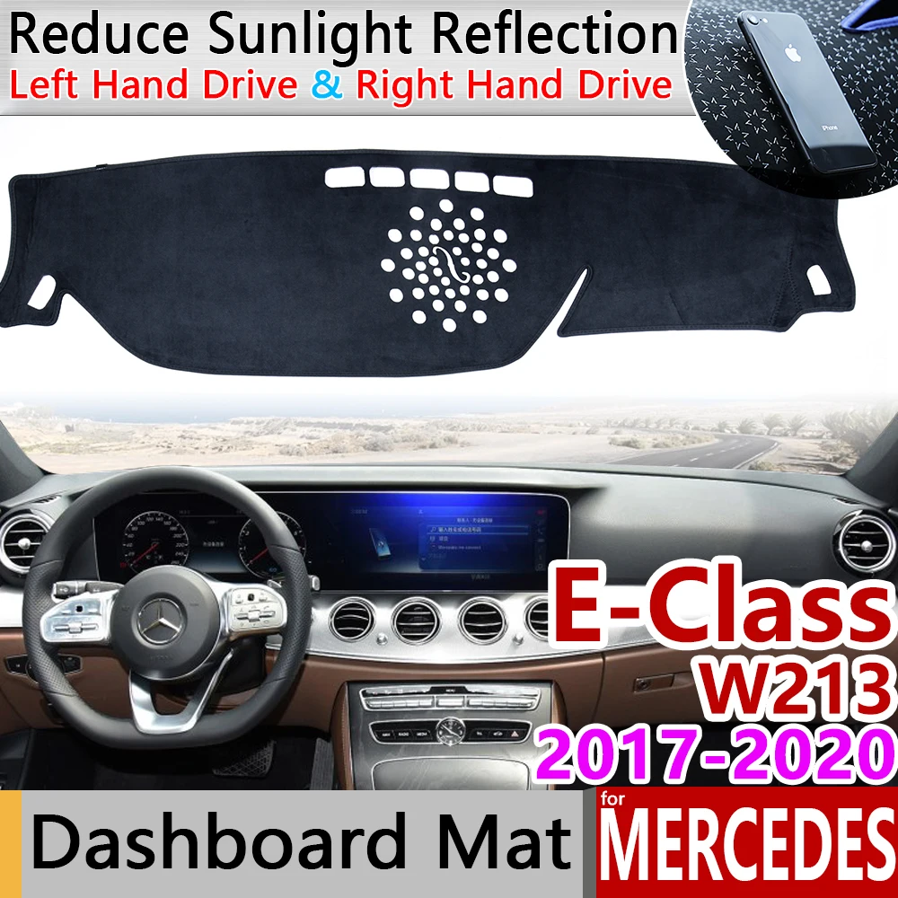 for Mercedes Benz E-Class W213 Anti-Slip Mat Dashboard Cover Pad Sunshade Dashmat Accessories E-Klasse E200 E250 E300 E220d AMG
for Mercedes Benz E-Class W213 Anti-Slip Mat Dashboard Cover Pad Sunshade Dashmat Accessories E-Klasse E200 E250 E300 E220d AMG
