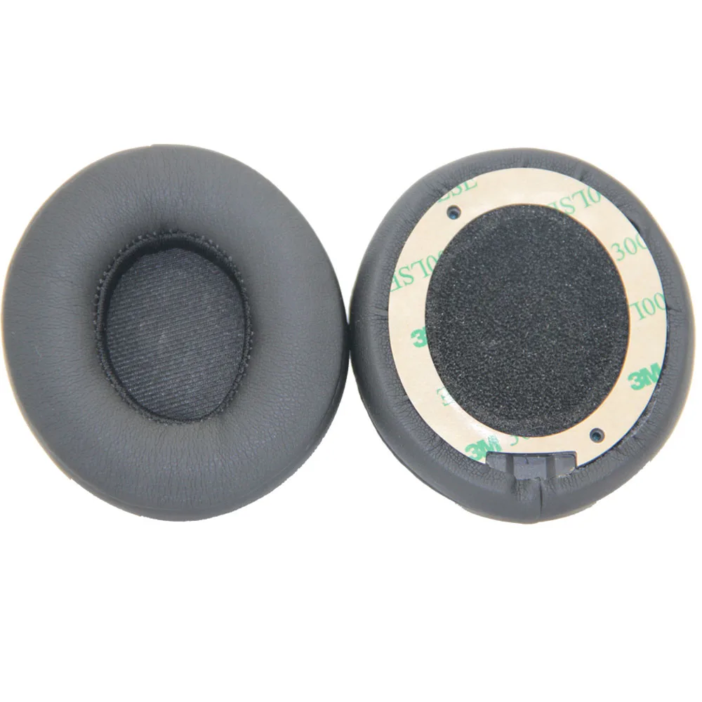 POYATU Replacement Ear Cushion Earpads For Solo 2 Wireless Ear Pads Earbuds For Beats Solo3 Wireless Headphone Earpads Black(5)