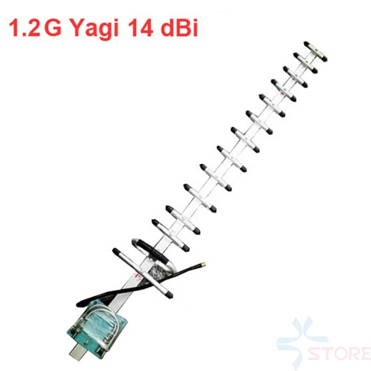 Антенна 14dbi 1 2G Yagi 1180 1220 МГц 2 ГГц антенна беспроводного приемопередатчика yagi 14