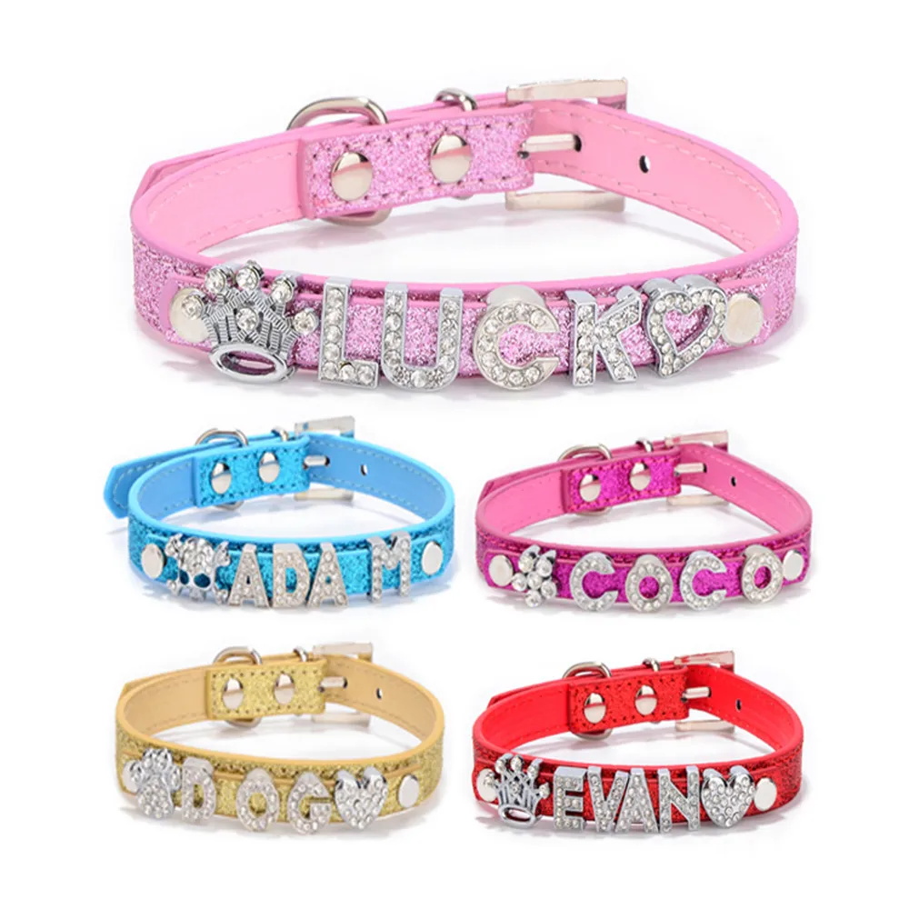 Bling Small Cat Dog Collar Personalized Puppy Chihuahua Collars Rhinestone Customized Freee Name
Bling Small Cat Dog Collar Personalized Puppy Chihuahua Collars Rhinestone Customized Freee Name
