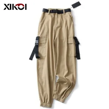 XIKOI New Streetwear Cargo Pants Women Casual Black High Waist Loose Female Trousers Korean Style Ladies Long Pants Capri
XIKOI New Streetwear Cargo Pants Women Casual Black High Waist Loose Female Trousers Korean Style Ladies Long Pants Capri