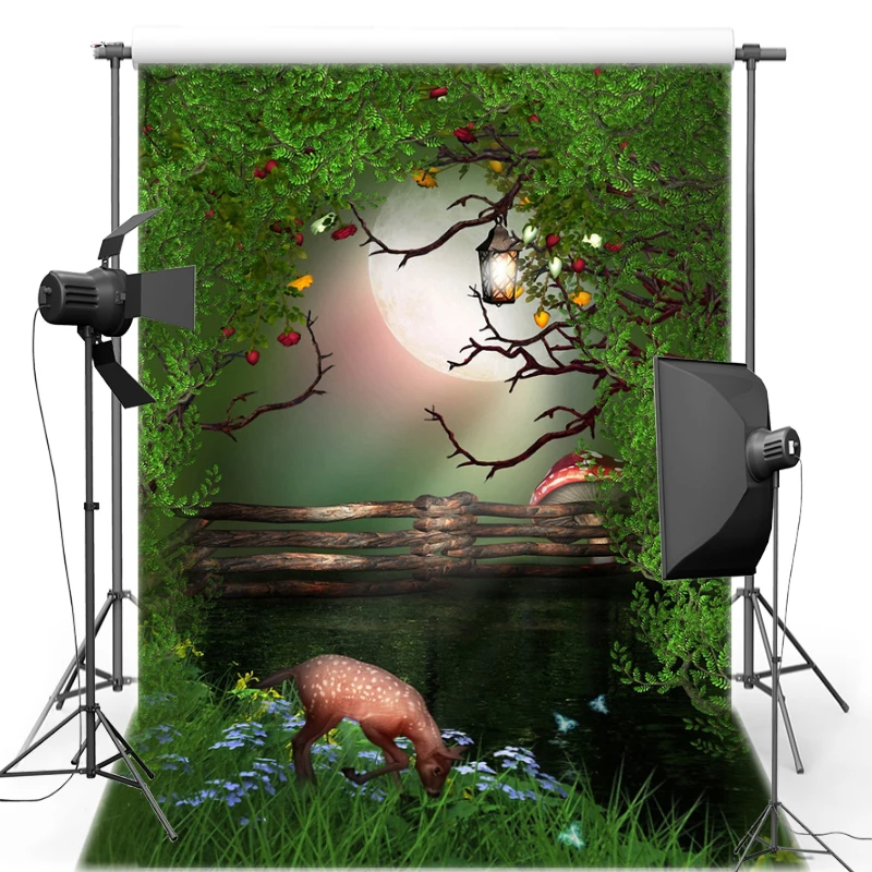 Alice in Wonderland Vinyl Photography Background Deer Forest Lawn New Fabric Flannel Backdrop For Children Photo studio F1630
Alice in Wonderland Vinyl Photography Background Deer Forest Lawn New Fabric Flannel Backdrop For Children Photo studio F1630