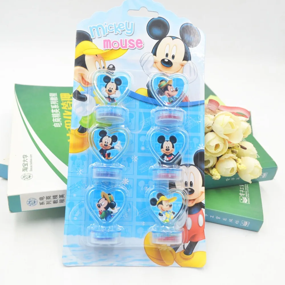 6pcs/set Mickey Mouse Party Decoration Rubber Stamp Funny Mickey For Kids Decor Cartoon Seal Stamper Birthday Party Supplies
6pcs/set Mickey Mouse Party Decoration Rubber Stamp Funny Mickey For Kids Decor Cartoon Seal Stamper Birthday Party Supplies