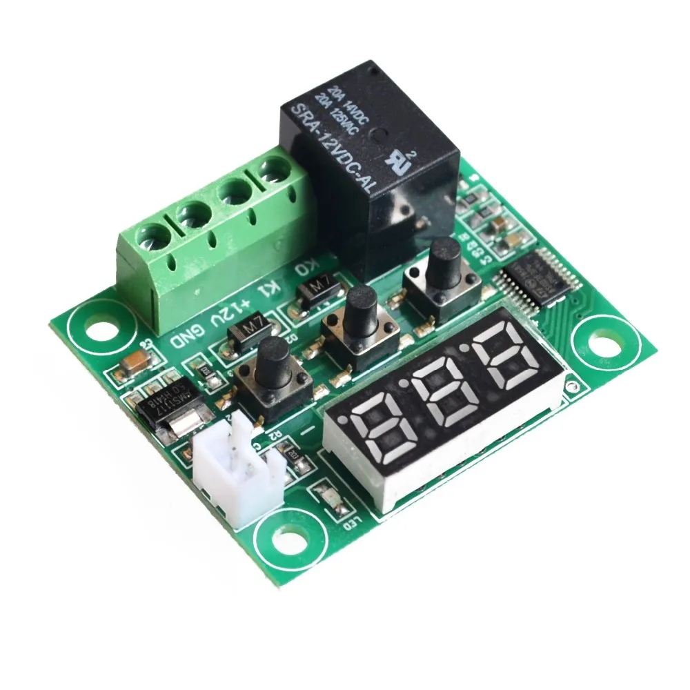 10PCS W1209 DC 12V heat cool temp thermostat temperature control switch temperature controller thermometer thermo controller
10PCS W1209 DC 12V heat cool temp thermostat temperature control switch temperature controller thermometer thermo controller