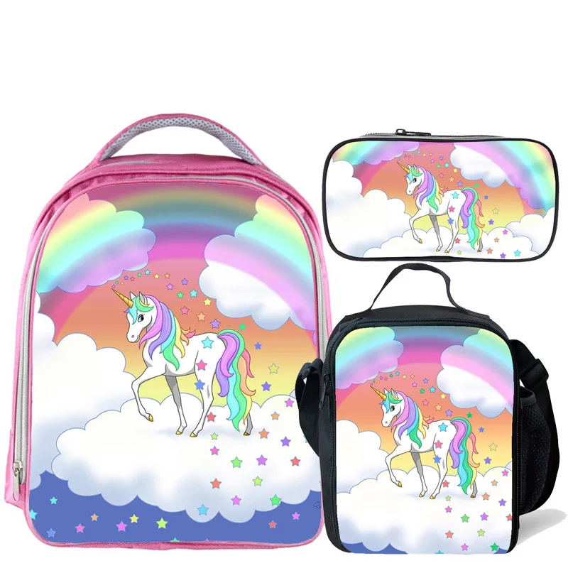 Children Unicorn Schoolbag Kindergarten Kids Cartoon Backpack for Boys Girls Blue Pink Unicorns School Bag pencil case 3pcs sets
Children Unicorn Schoolbag Kindergarten Kids Cartoon Backpack for Boys Girls Blue Pink Unicorns School Bag pencil case 3pcs sets