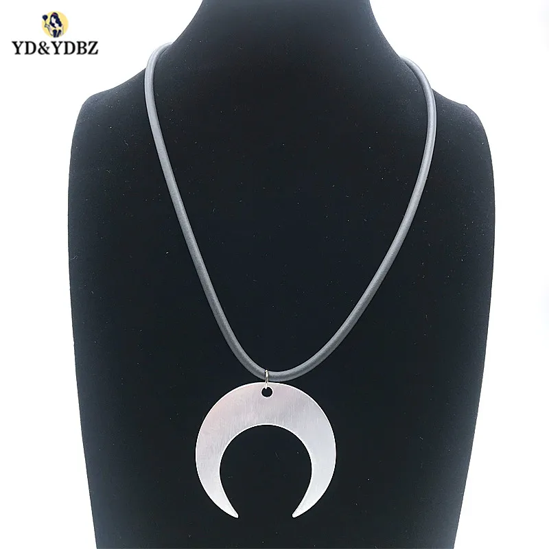 YD&YDBZ 2019 Summer New Moon Pendant Necklace For Women Rubber Layering Choker Handmade Necklaces Black Chains Dress Accessories
YD&YDBZ 2019 Summer New Moon Pendant Necklace For Women Rubber Layering Choker Handmade Necklaces Black Chains Dress Accessories