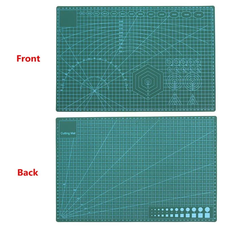 High Quality A3 Non Slip Professional Cutting Mat Patchwork Double Sided Cutting Plate Leather Fabric Paper Craft Cutting Pad
High Quality A3 Non Slip Professional Cutting Mat Patchwork Double Sided Cutting Plate Leather Fabric Paper Craft Cutting Pad