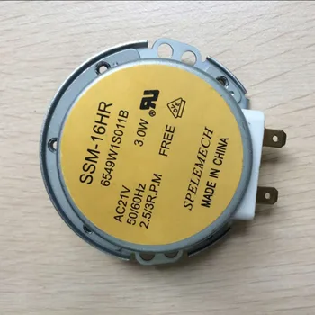 NEWEST Microwave Oven Synchronous Motor Tray Motors SSM-16HR AC 21V 3W 50/60Hz for lg Microwave Oven Parts
NEWEST Microwave Oven Synchronous Motor Tray Motors SSM-16HR AC 21V 3W 50/60Hz for lg Microwave Oven Parts