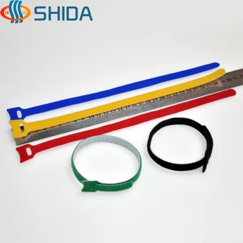 Hot Sale 100PCS/Lot 12mm*300mm Releasable Colorful Back to Back Nylon Cable Ties Hook Loop Magic Tape Sticks Fastener Belting
Hot Sale 100PCS/Lot 12mm*300mm Releasable Colorful Back to Back Nylon Cable Ties Hook Loop Magic Tape Sticks Fastener Belting