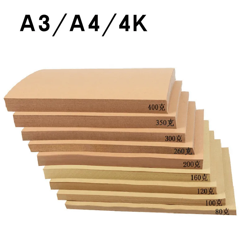 80g/100g A3 Brown Kraft Paper DIY Handmade Card Making Craft Paper DIY Thick Paperboard Cardboard
80g/100g A3 Brown Kraft Paper DIY Handmade Card Making Craft Paper DIY Thick Paperboard Cardboard