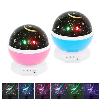 1pcs Stars Starry Sky LED Night Light Projector Luminaria Moon Novelty USB Rotating Table Lamp Projection For Kids Baby Children
1pcs Stars Starry Sky LED Night Light Projector Luminaria Moon Novelty USB Rotating Table Lamp Projection For Kids Baby Children