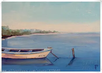 One Boat in the Seaside Seascape Oil painting on canvas hight Quality Hand-painted Painting #1 Home Decor paints Wall art paint
One Boat in the Seaside Seascape Oil painting on canvas hight Quality Hand-painted Painting #1 Home Decor paints Wall art paint