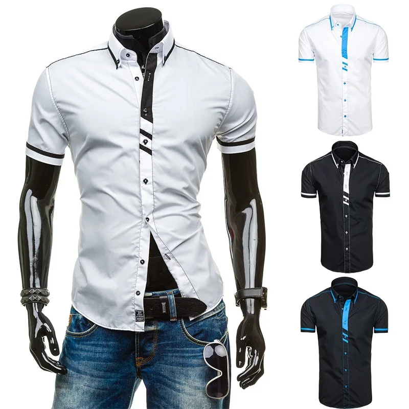 Zogaa 2019 Men's Color Smart Casual Slim Fit Fashion Short Sleeve Casual Business Work Shirts Men Dress Shirts Camisas Hombre
Zogaa 2019 Men's Color Smart Casual Slim Fit Fashion Short Sleeve Casual Business Work Shirts Men Dress Shirts Camisas Hombre