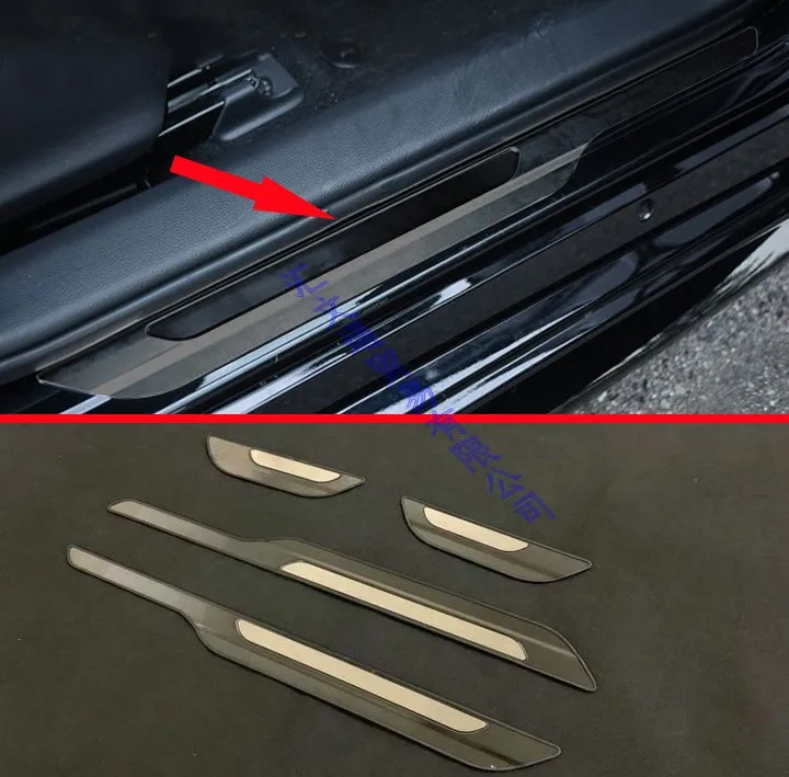 For 2019 Toyota Corolla E210 Sport Hatch Hatchback Auris Black wire drawing Stainless Steel Outside door sill Protectors
For 2019 Toyota Corolla E210 Sport Hatch Hatchback Auris Black wire drawing Stainless Steel Outside door sill Protectors