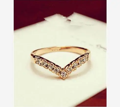 jz 003 2017 new unique fashion styling V-shaped mosaic crystal little finger ring jewelry wholesale friends loved ones the most
jz 003 2017 new unique fashion styling V-shaped mosaic crystal little finger ring jewelry wholesale friends loved ones the most
