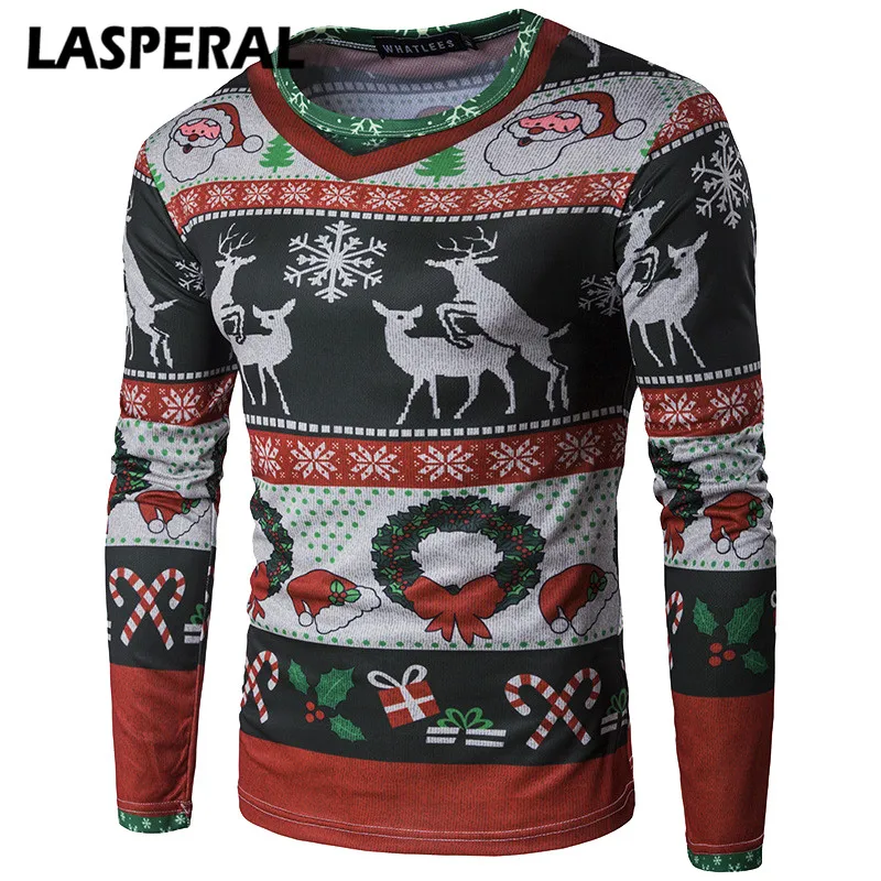 LASPERAL Men's T Shirts Christmas Style Mens Tee Tops Fashion Santa Claus Elk Christmas Gifts Printed Casual Boys T Shirts
LASPERAL Men's T Shirts Christmas Style Mens Tee Tops Fashion Santa Claus Elk Christmas Gifts Printed Casual Boys T Shirts