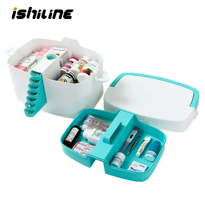 Portable Emergency Box Household Large Capacity Multi-Layer Medical Storage Box Plastic Portable First Aid Kit Medical Box
Portable Emergency Box Household Large Capacity Multi-Layer Medical Storage Box Plastic Portable First Aid Kit Medical Box