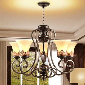 Classic luxurious iron carved pendant lights 5 cups. Royal style suspension lamp bedroom balcony aisle porch art deco droplights
Classic luxurious iron carved pendant lights 5 cups. Royal style suspension lamp bedroom balcony aisle porch art deco droplights