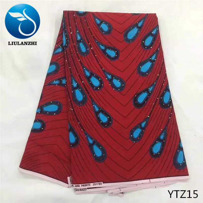 LIULANZHI 6Yards ankara wax prints fabric with rhinestones African Java wax fabric 100%Cotton veritable wax fabric YTZ06-YTZ31
LIULANZHI 6Yards ankara wax prints fabric with rhinestones African Java wax fabric 100%Cotton veritable wax fabric YTZ06-YTZ31