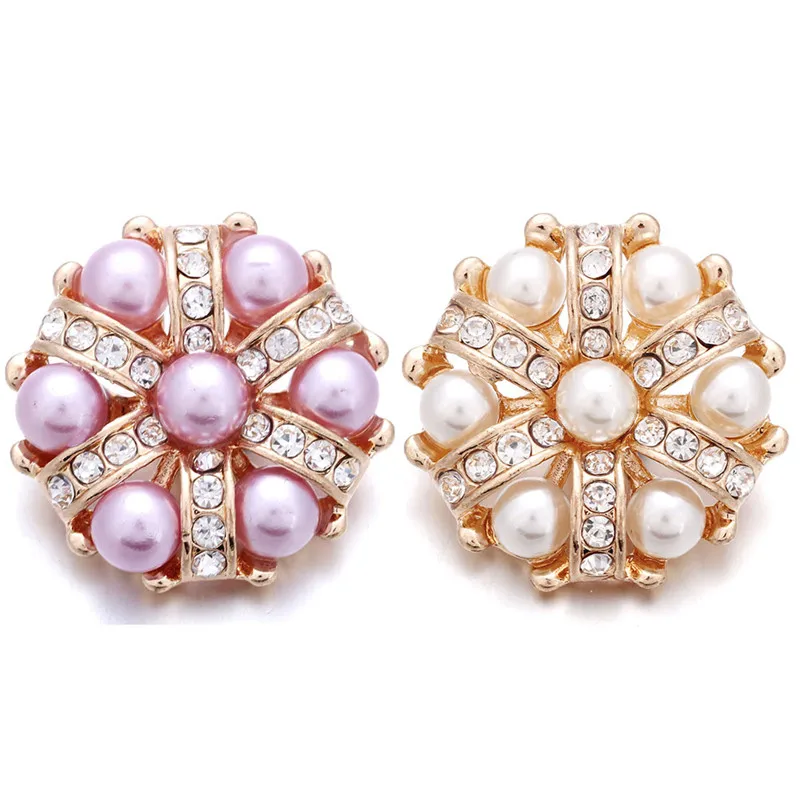 10pcs/lot New Snaps Jewelry Gold Rhinestone Flowers Pearl Big Snap Button fit 18mm Snap Button Bracelet Jewelry Gift ZA972
10pcs/lot New Snaps Jewelry Gold Rhinestone Flowers Pearl Big Snap Button fit 18mm Snap Button Bracelet Jewelry Gift ZA972