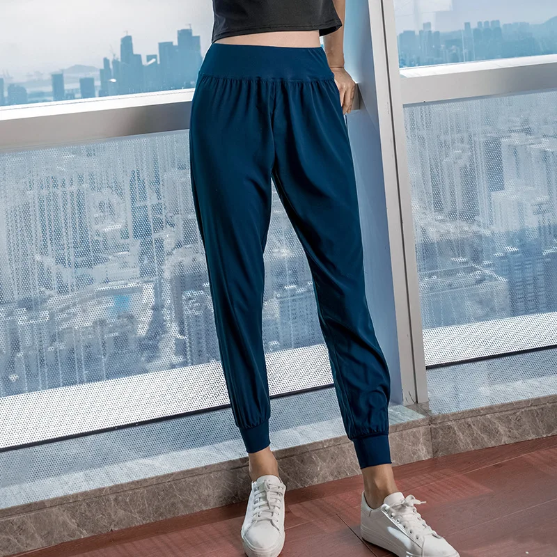 Loose Leggings Women Fitness Leggings Sweat Pants High Waist Harem Pants Solid Black Blue Casual Trousers
Loose Leggings Women Fitness Leggings Sweat Pants High Waist Harem Pants Solid Black Blue Casual Trousers