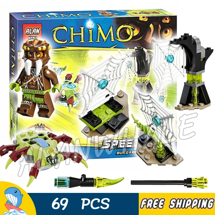 69pcs Speedorz Series Web Dash Sparratus Spider 10082 Model Building Blocks Assemble Children Toys Bricks Compatible With Lego
69pcs Speedorz Series Web Dash Sparratus Spider 10082 Model Building Blocks Assemble Children Toys Bricks Compatible With Lego