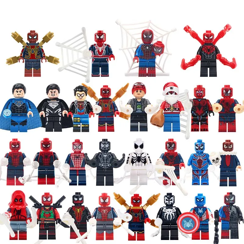 Spiderman Marvel Super Heroes s 3 Spiderman Deadpool Building Blocks Bricks Toys for Children Christmas
Spiderman Marvel Super Heroes s 3 Spiderman Deadpool Building Blocks Bricks Toys for Children Christmas