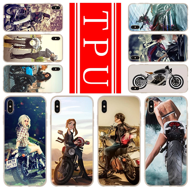 Fashion Phone For iPhone 11 Pro XR X XS Max Case Cover For iPhone 6S 6 7 8 Plus 4 4S 5 5S SE girl Motorcycle Girls
Fashion Phone For iPhone 11 Pro XR X XS Max Case Cover For iPhone 6S 6 7 8 Plus 4 4S 5 5S SE girl Motorcycle Girls