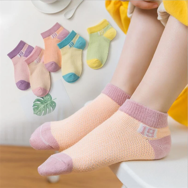 Children Socks 5pair/set Baby Girls Socks For Kids Summer Cotton Boys Socks For Knitted Toddler Socks For Children 1-12 Years
Children Socks 5pair/set Baby Girls Socks For Kids Summer Cotton Boys Socks For Knitted Toddler Socks For Children 1-12 Years