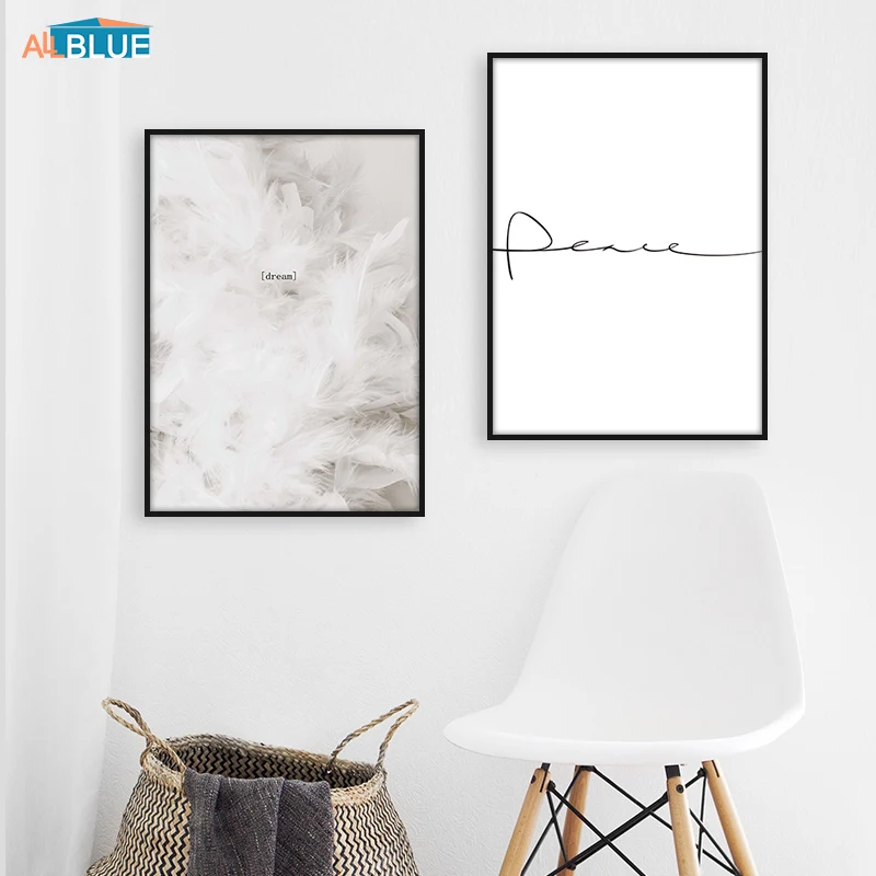 Feather Canvas Posters Prints Motivational Peace Quote Minimalist Wall Art Painting Nordic Decoration Pictures Modern Home Decor
Feather Canvas Posters Prints Motivational Peace Quote Minimalist Wall Art Painting Nordic Decoration Pictures Modern Home Decor