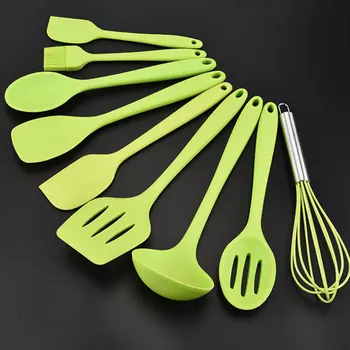 9pcs/set Cooking Utensils Set For Kitchen Spoon Spatula Ladle Scraper Oil Brush Egg Beater Tools Kitchen Accessories
9pcs/set Cooking Utensils Set For Kitchen Spoon Spatula Ladle Scraper Oil Brush Egg Beater Tools Kitchen Accessories